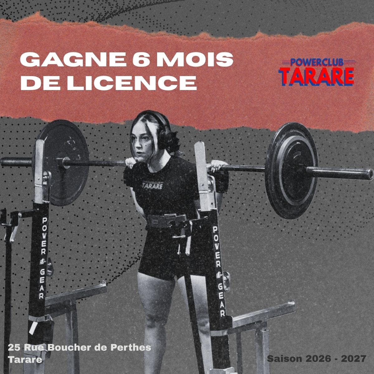 Powerclub Tarare – post concours Instagram